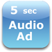 5 second audio ad